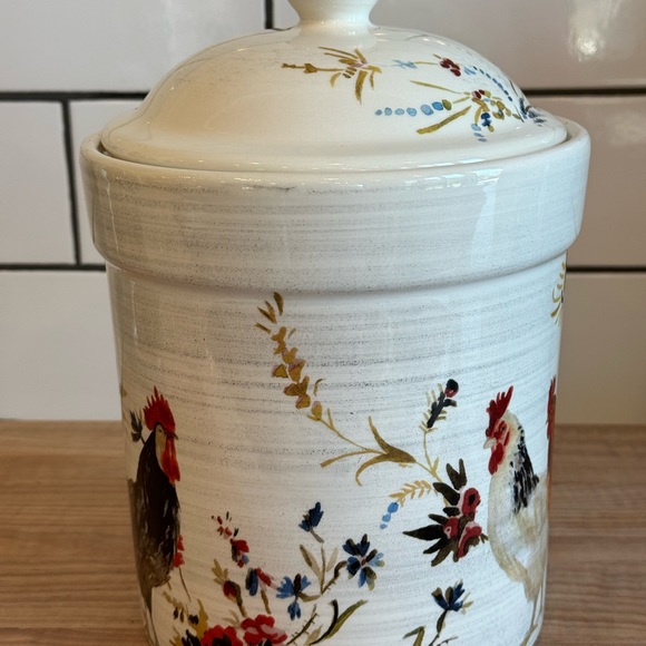 Williams Sonoma Rooster Francais Canister - Marc Lacaze - 2008 Italy - Picture 2 of 13